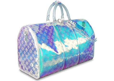 louis vuitton prism keepall cost|Louis Vuitton Keepall Bandouliere Monogram 50 Prism .